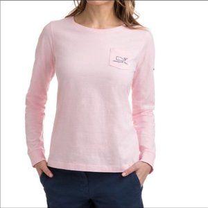 Vineyard Vines Long Sleeve Pink XL Tee
